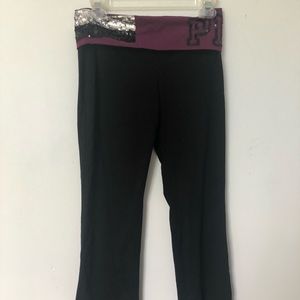 Vs pink boot cut leggings